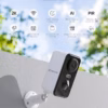 Caméra de surveillance Cococam 2K WiFi – sans fil, étanche IP66