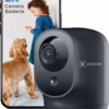 Caméra de surveillance intérieure Cococam 2K – PTZ, sur batterie