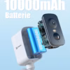 Caméra de surveillance 4G Cococam portable – base magnétique, PTZ 300°
