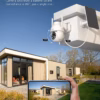 Caméra de surveillance solaire Cococam 2K WiFi – extérieure sans fil