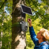 Caméra de surveillance 4G solaire Cococam – AOV 24/7, batterie 15000 mAh