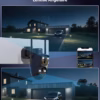 Caméra de surveillance solaire Cococam Q3 – double objectif 2K WiFi