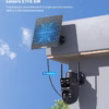 Caméra de surveillance solaire Cococam Q3 – double objectif 2K WiFi