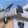 Caméra de surveillance solaire Cococam Q3 – double objectif 2K WiFi