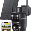 Caméra de surveillance solaire Cococam Q3 – double objectif 2K WiFi