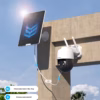 Caméra de surveillance 4G solaire Cococam – PTZ, sans WiFi