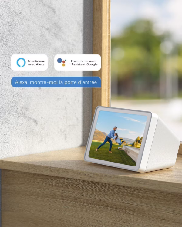 Caméra de surveillance solaire Cococam 2K WiFi – extérieure sans fil
