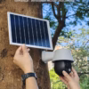 Caméra de surveillance 4G solaire Cococam – AOV 24/7, eSIM