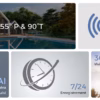 Caméra de surveillance solaire Cococam 2K AOV – PTZ, enregistrement 24/7