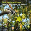 Kit jardin 6-en-1 Supstable sans fil – tronçonneuse, taille-haie, perche 4,57 m