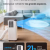 Climatiseur mobile Pro Breeze 14000 BTU – WiFi, 4-en-1, jusqu’à 40 m²