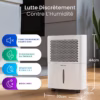 Déshumidificateur connecté Pro Breeze 12L – WiFi, ultra-silencieux 38 dB