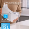 Déshumidificateur connecté Pro Breeze 12L – WiFi, ultra-silencieux 38 dB