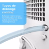 Déshumidificateur Pro Breeze 12L silencieux – écran tactile, 40 dB