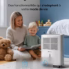 Déshumidificateur Pro Breeze 12L silencieux – écran tactile, 40 dB