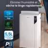 Déshumidificateur Pro Breeze 20L PB-D-23 – WiFi, oscillation 90°