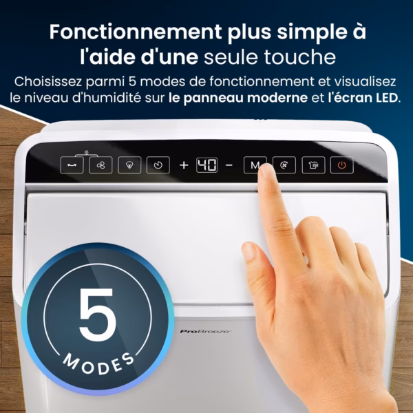 Déshumidificateur Pro Breeze 20L PB-D-23 – WiFi, oscillation 90°
