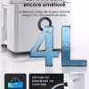 Déshumidificateur Pro Breeze 30L – WiFi, grandes surfaces jusqu’à 50 m²