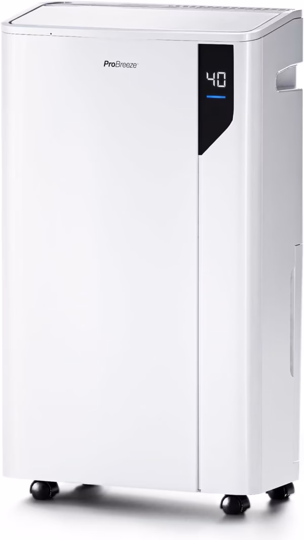 Déshumidificateur Pro Breeze 20L – mode séchage linge, détecteur intelligent