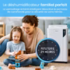 Déshumidificateur Pro Breeze 20L – mode séchage linge, détecteur intelligent