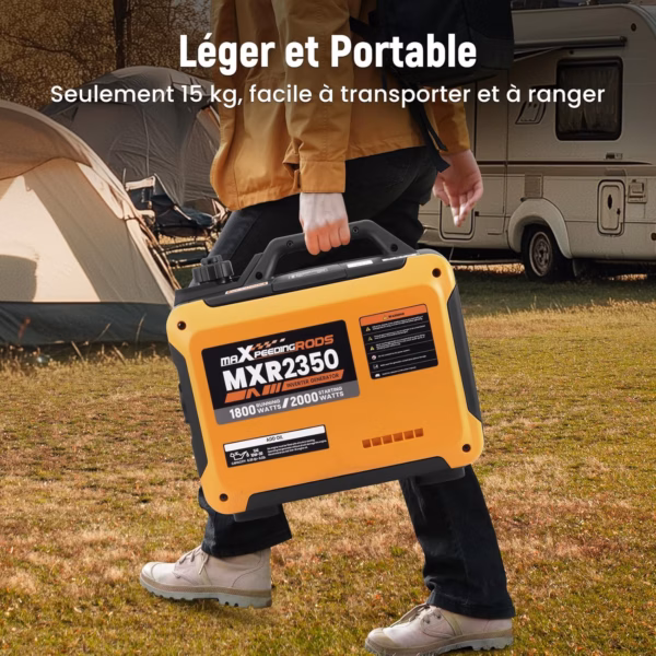 Groupe électrogène Maxpeedingrods MXR2350 - image produit - visuel 2 Groupe électrogène Maxpeedingrods MXR2350 - image produit