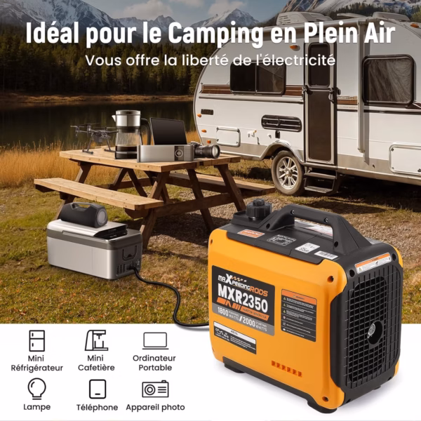 Groupe électrogène Maxpeedingrods MXR2350 - image produit - visuel 4 Groupe électrogène Maxpeedingrods MXR2350 - image produit