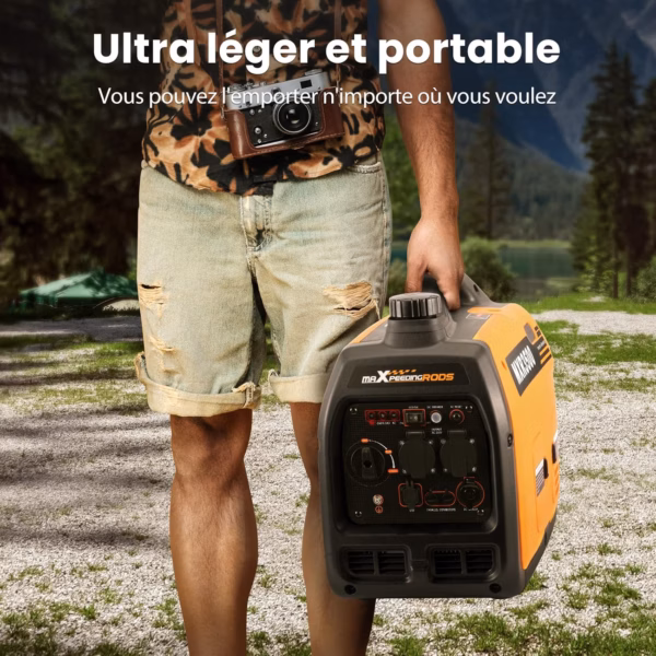 Groupe électrogène Maxpeedingrods MXR3500 - image produit - visuel 2 Groupe électrogène Maxpeedingrods MXR3500 - image produit