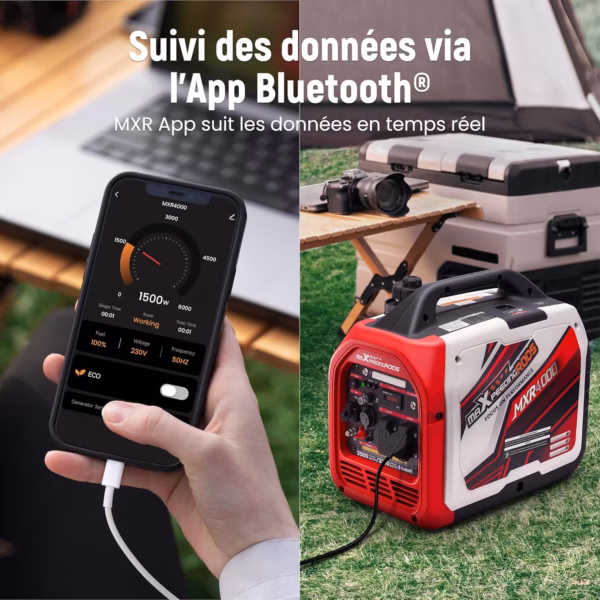 Groupe électrogène Maxpeedingrods MXR4000 - image produit - visuel 2 Groupe électrogène Maxpeedingrods MXR4000 - image produit