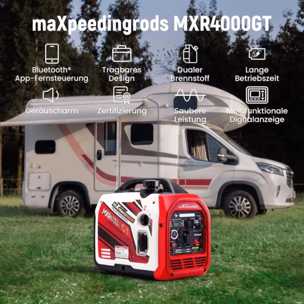Groupe électrogène Maxpeedingrods MXR4000GT - image produit - visuel 2 Groupe électrogène Maxpeedingrods MXR4000GT - image produit