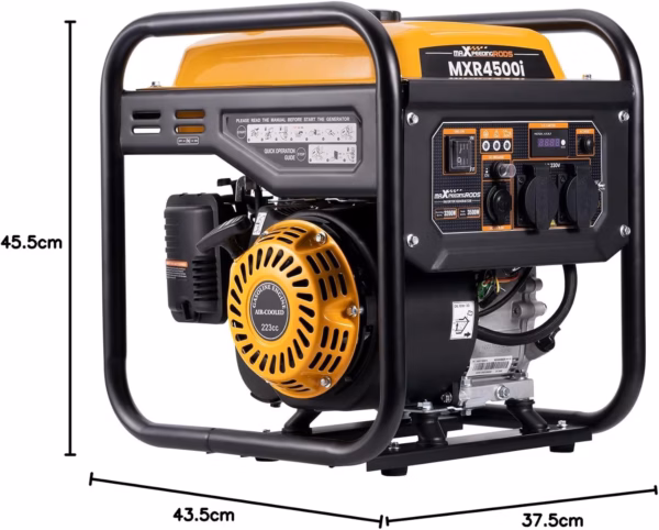 Groupe électrogène Maxpeedingrods MXR4500i - image produit - visuel 2 Groupe électrogène Maxpeedingrods MXR4500i - image produit