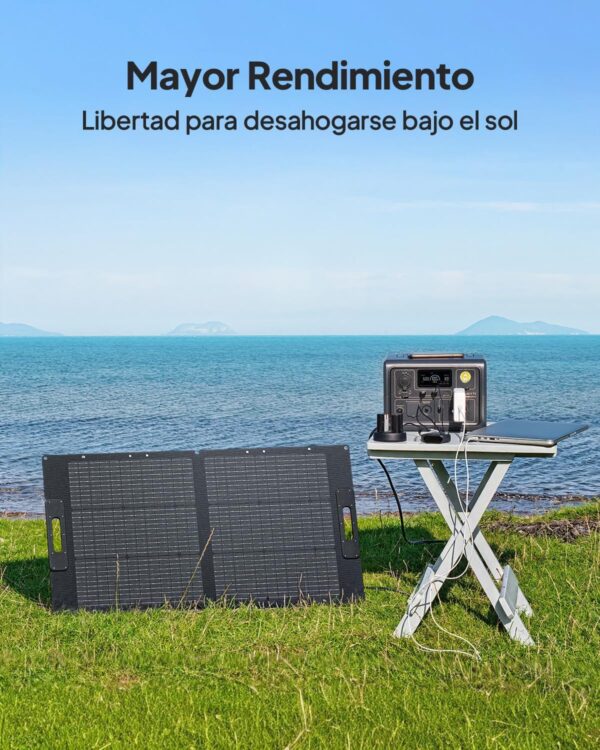 Bluetti Panneau Solaire BLUETTI 100W Pliable - image 7 Bluetti Panneau Solaire BLUETTI 100W Pliable