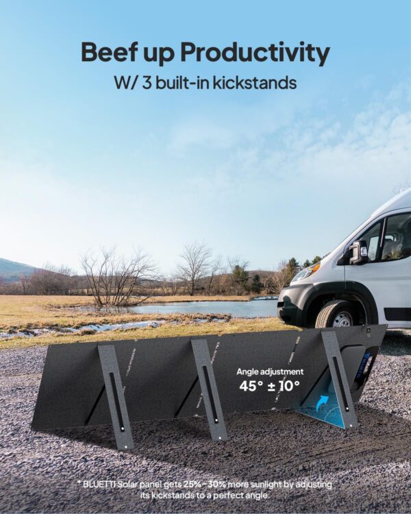 Bluetti Panneau Solaire BLUETTI 200W Pliable - image 6 Bluetti Panneau Solaire BLUETTI 200W Pliable