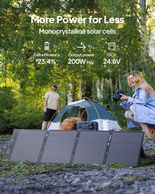 Bluetti Panneau Solaire BLUETTI 200W Pliable - image 2 Bluetti Panneau Solaire BLUETTI 200W Pliable