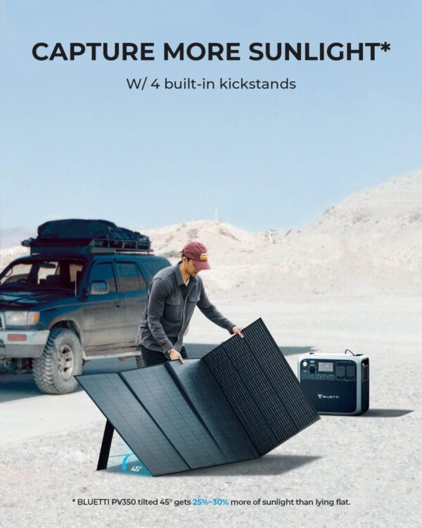 Bluetti Panneau Solaire BLUETTI 350W Pliable - image 3 Bluetti Panneau Solaire BLUETTI 350W Pliable