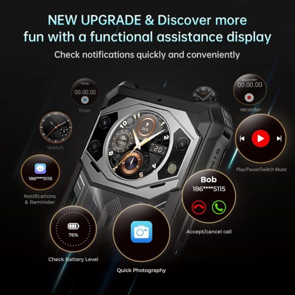 Fossibot F101 Pro - robuuste smartphone - image 2 Fossibot F101 Pro - robuuste smartphone