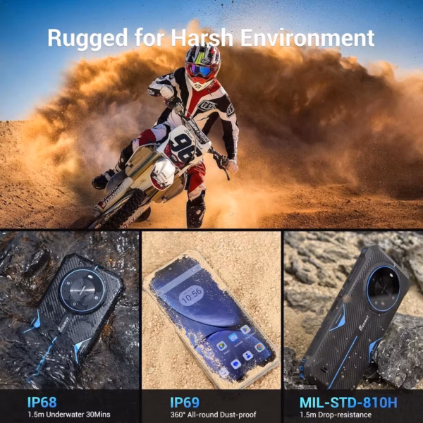 Fossibot F105 - robuuste smartphone - image 2 Fossibot F105 - robuuste smartphone