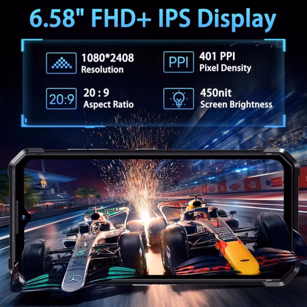 Fossibot F106 Pro - robuuste smartphone - image 5 Fossibot F106 Pro - robuuste smartphone