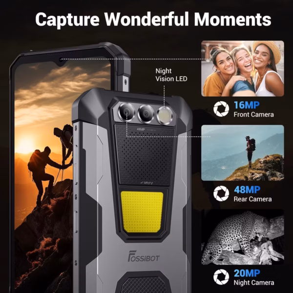 Fossibot F106 Pro - robuuste smartphone - image 6 Fossibot F106 Pro - robuuste smartphone