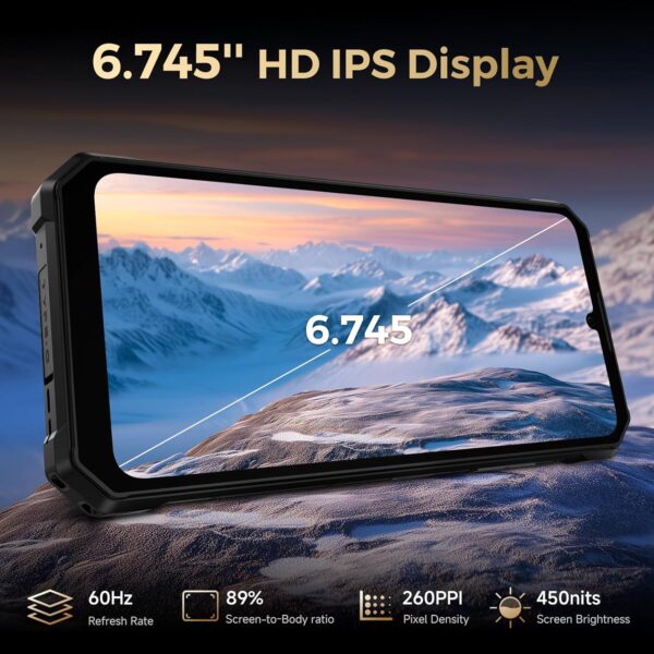 Fossibot F109S - robuuste smartphone - image 2 Fossibot F109S - robuuste smartphone