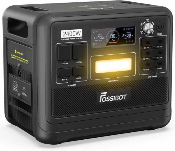 Fossibot F2400 - draagbare powerstation - image 11 Fossibot F2400 - draagbare powerstation