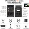 Fossibot F3600 Pro + panneau solaire 420W - opvouwbaar zonnepaneel - image 11 Fossibot F3600 Pro + panneau solaire 420W - opvouwbaar zonnepaneel