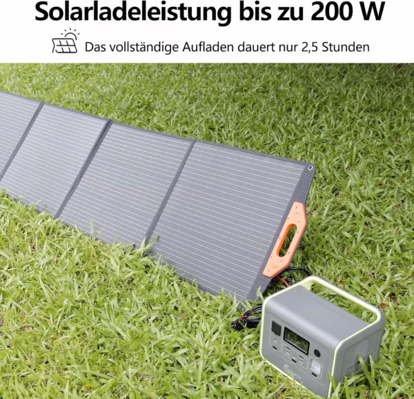 Fossibot F800 + panneau solaire 200W - panel solar plegable - image 3 Fossibot F800 + panneau solaire 200W - panel solar plegable