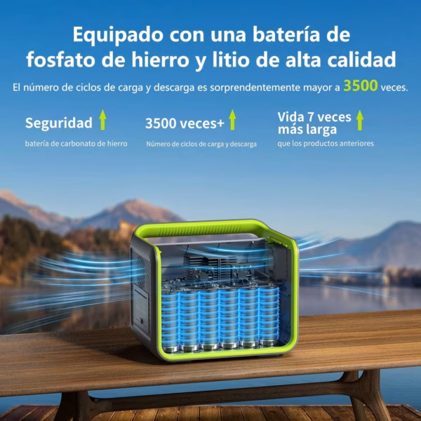 Fossibot F800 - estacion de energia portatil - image 5 Fossibot F800 - estacion de energia portatil