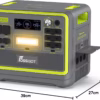Fossibot F2400 + panneau solaire 200W - opvouwbaar zonnepaneel - image 2 Fossibot F2400 + panneau solaire 200W - opvouwbaar zonnepaneel