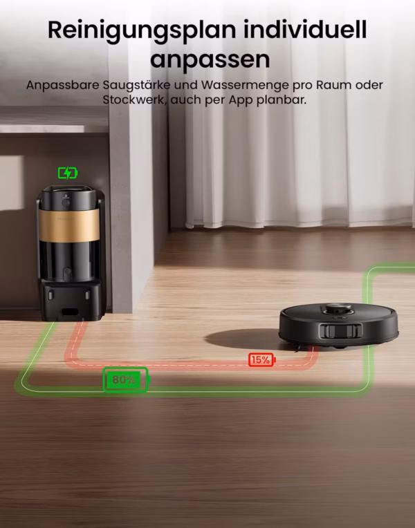Proscenic Q20 Plus - Saug- und Wischroboter 5 000 Pa - image 10 Proscenic Q20 Plus - Saug- und Wischroboter 5 000 Pa
