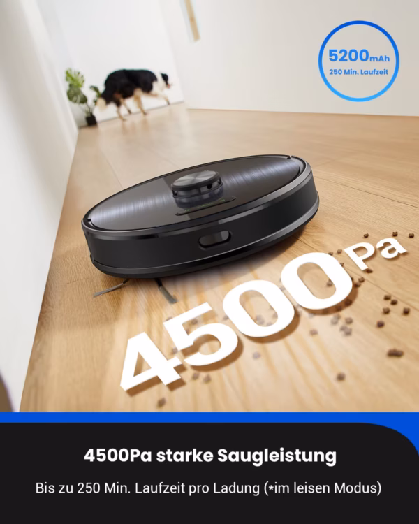 Proscenic M9 - Saug- und Wischroboter 4 500 Pa - image 2 Proscenic M9 - Saug- und Wischroboter 4 500 Pa