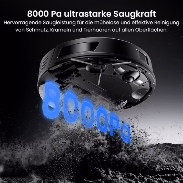 Proscenic Q8 Max - Saug- und Wischroboter 8 000 Pa - image 2 Proscenic Q8 Max - Saug- und Wischroboter 8 000 Pa