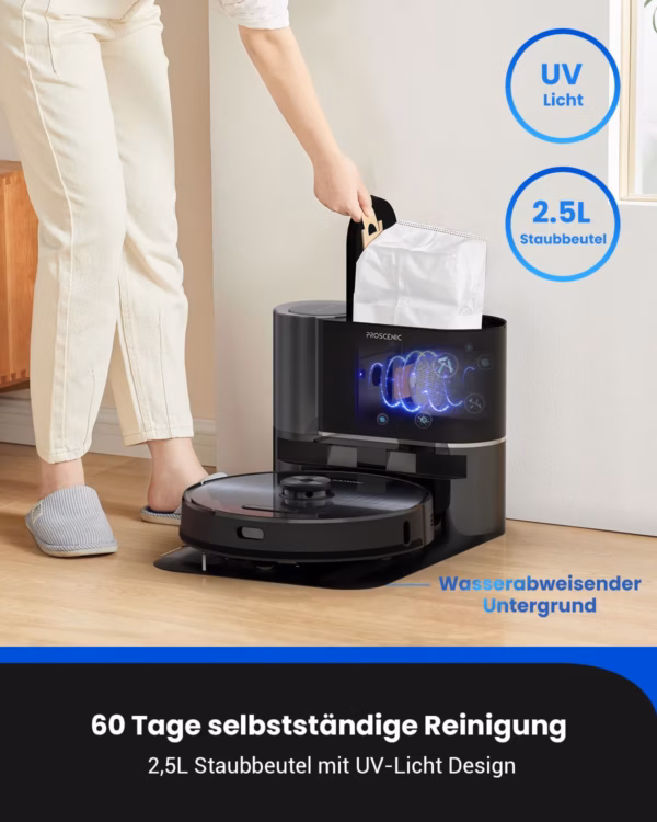 Proscenic M9 - Saug- und Wischroboter 4 500 Pa - image 3 Proscenic M9 - Saug- und Wischroboter 4 500 Pa