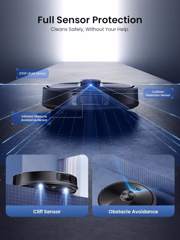 Proscenic Q10 - robot vacuum and mop 8 000 Pa - image 4 Proscenic Q10 - robot vacuum and mop 8 000 Pa