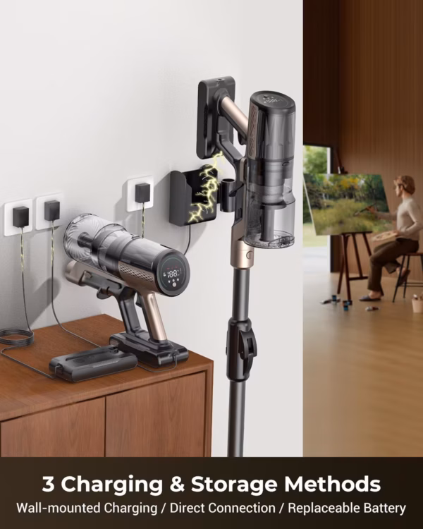 Proscenic P20 - draadloze steelstofzuiger 70 kPa - image 9 Proscenic P20 - draadloze steelstofzuiger 70 kPa